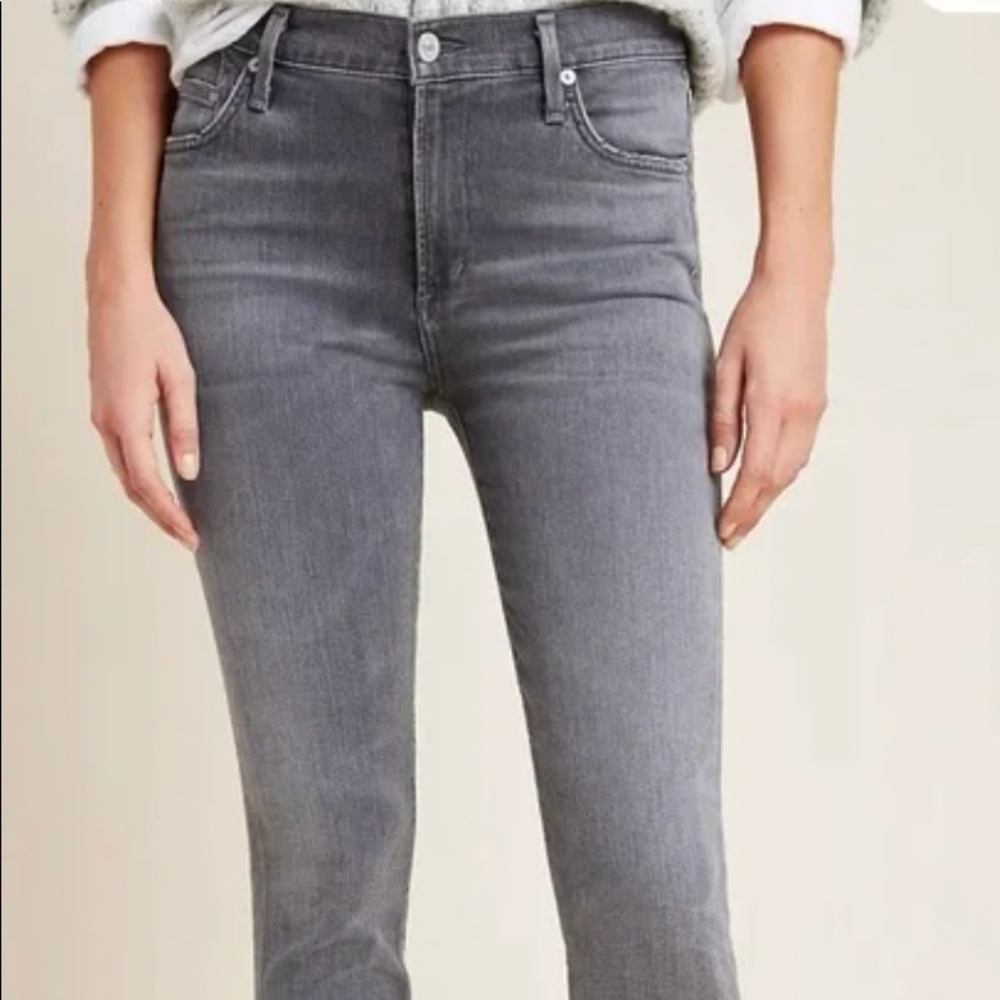 Citizens of Humanity rocket crop high rise skinny , EUC